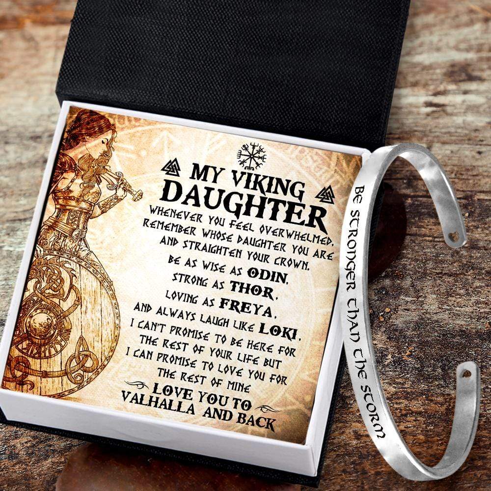Viking Bracelet - Viking - To My Daughter - Straighten Your Crown - Gbzf17003