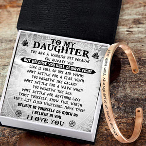 Viking Bracelet - Viking - To My Daughter - You Are A Warrior - Gbzf17009