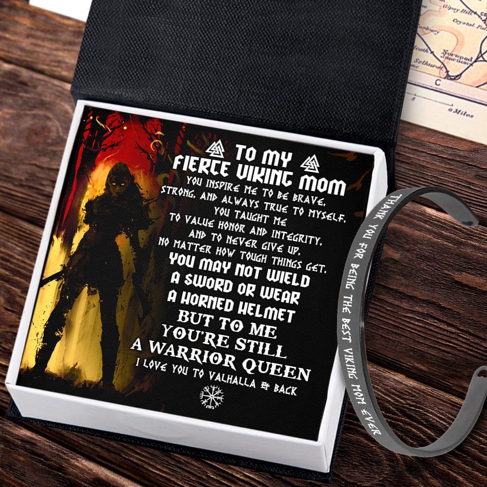 Viking Bracelet - Viking - To My Fierce Viking Mom - To Me You're Still A Warrior Queen - Gbzf19044