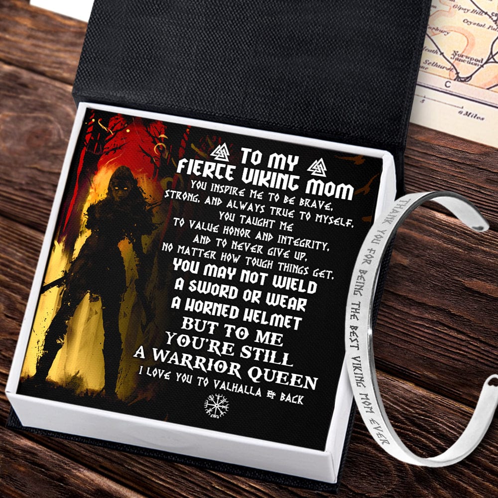Viking Bracelet - Viking - To My Fierce Viking Mom - To Me You're Still A Warrior Queen - Gbzf19044