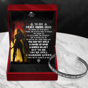 Viking Bracelet - Viking - To My Fierce Viking Mom - To Me You're Still A Warrior Queen - Gbzf19044