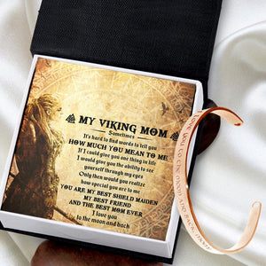 Viking Bracelet - Viking - To My Mom - How Much You Mean To Me - Gbzf19024