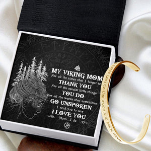 Viking Bracelet - Viking - To My Mom - I Need To Say I Love You - Gbzf19027