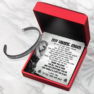 Viking Bracelet - Viking - To My Mom - Your Smile Can Light A Thousand Hearts - Gbzf19021