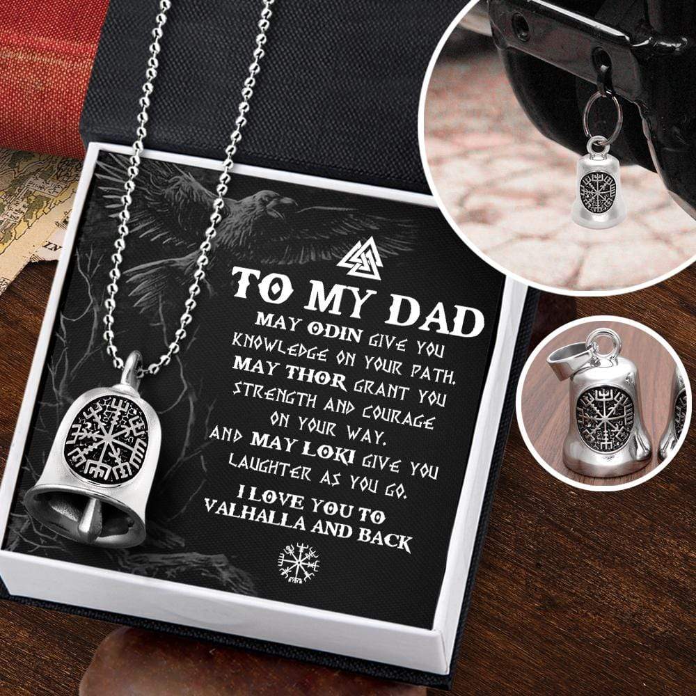 Viking Compass Bell - Viking - To My Dad - I Love You To Valhalla And Back - Gnzv18001