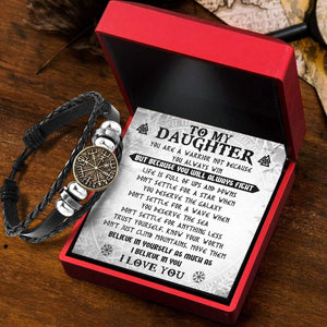 Viking Compass Bracelet - Viking - To My Daughter - Believe In Yourself - Gbl17001