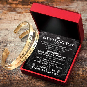 Viking Couple Bracelets - Viking - My Viking Son - I Love You To Valhalla And Back - Gbt16002