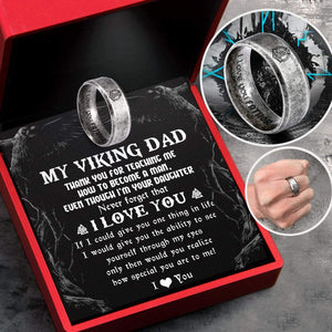 Viking Hammer Ring - Viking - To My Viking Dad - How Special You Are To Me - Gri18007