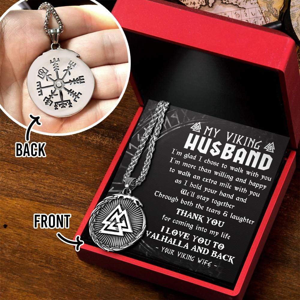 Viking Knot Necklace - Viking - To My Husband - Thank You For Coming Into My Life - Gnfv14001