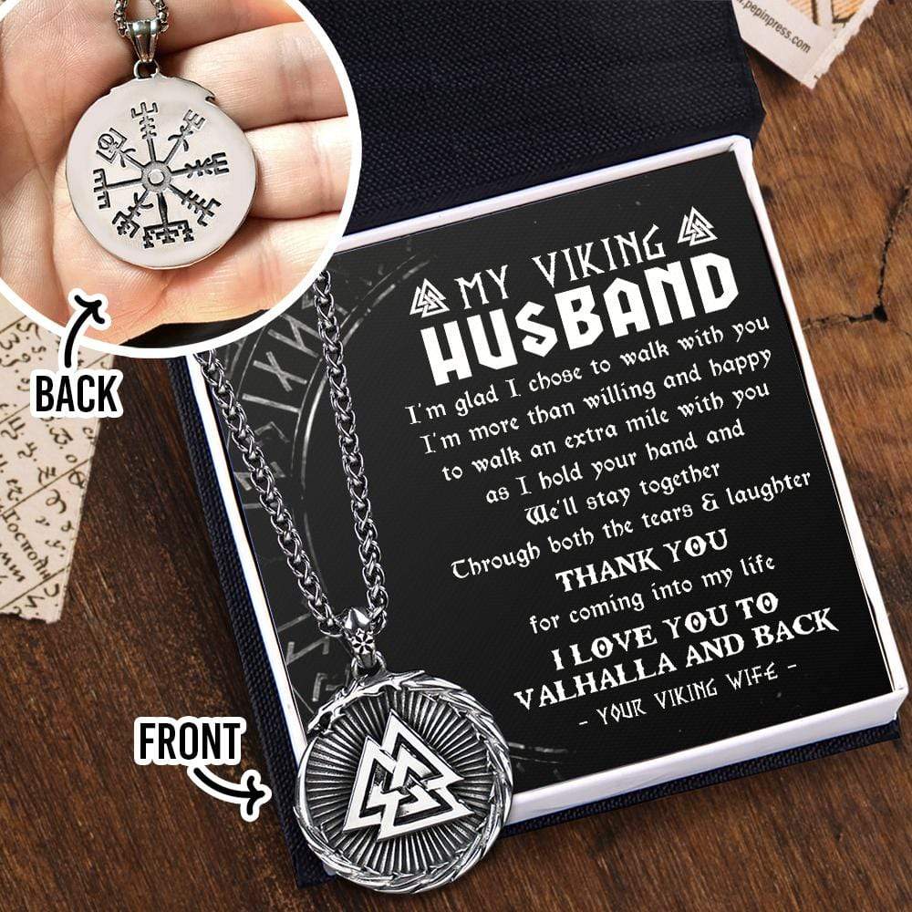 Viking Knot Necklace - Viking - To My Husband - Thank You For Coming Into My Life - Gnfv14001