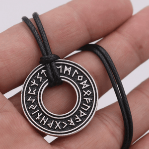 Viking Rune Necklace - Viking - To My Son - Because You Will Always Fight - Gndy16001