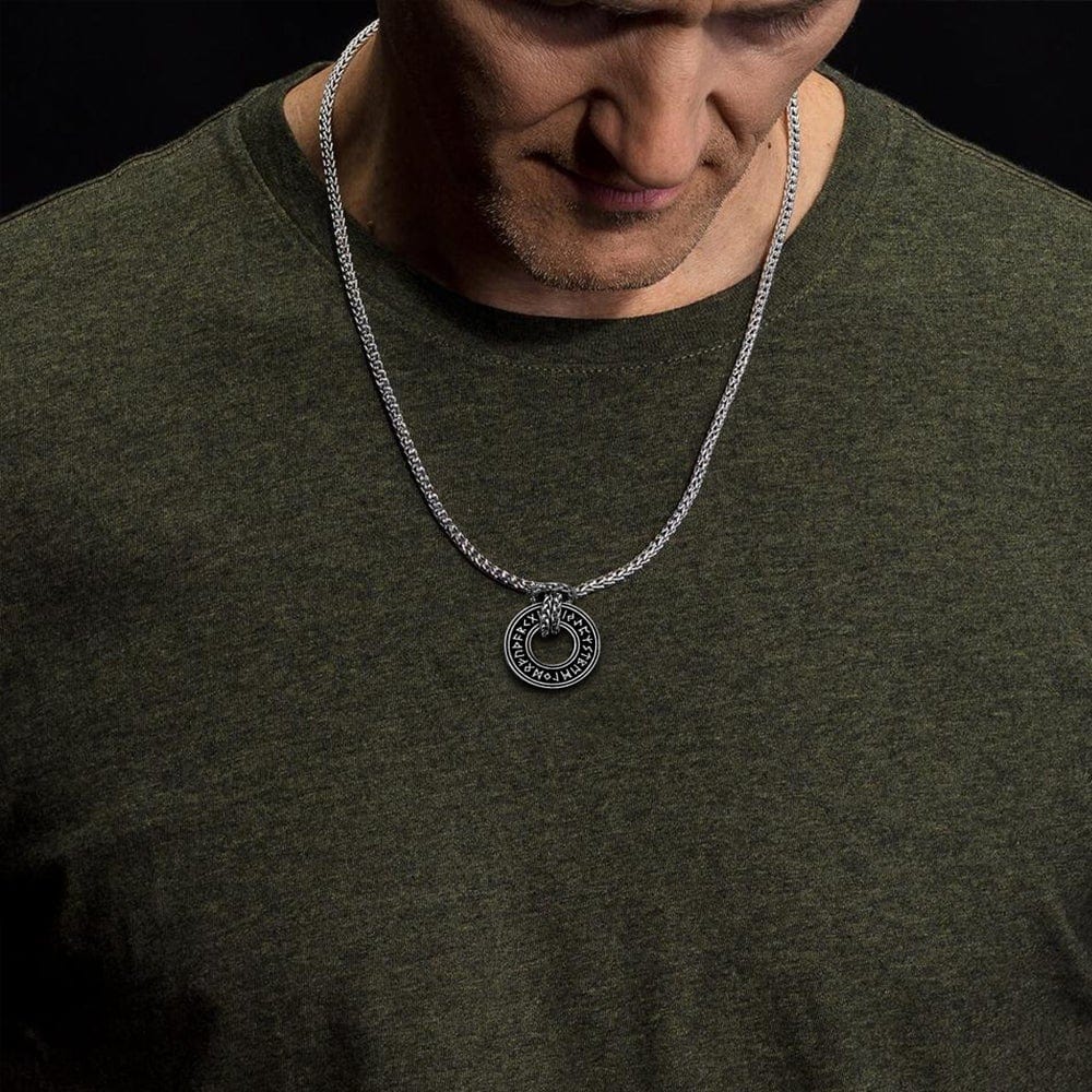 Viking Rune Necklace  - Viking - To My Viking Husband - I Love You Forever & Always  - Gndy14004