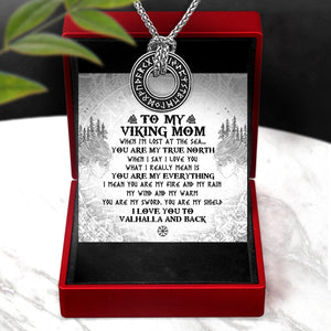 Viking Rune Necklace - Viking - To My Viking Mom - You Are My Everything - Gndy19004