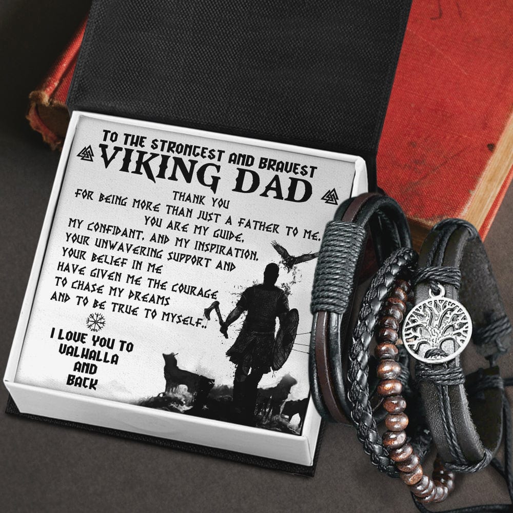 Viking Yggdrasil Bracelet - Viking - To My Viking Dad - Thank You For Being More Than Just A Father To Me - Gbag18003