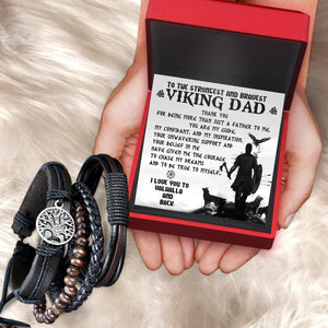 Viking Yggdrasil Bracelet - Viking - To My Viking Dad - Thank You For Being More Than Just A Father To Me - Gbag18003