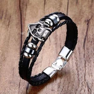 Vintage Skull Bracelet - To My Man - You Are My Weird But Favorite Man - Gbab26001