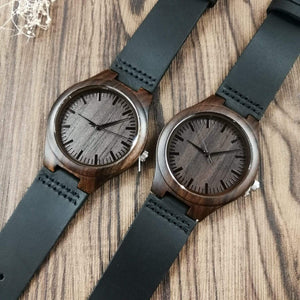 W1309 - Thank You For Not Giving My Husband Up For Adoption - Wooden Watch