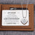 Wallet Card Insert And Heart Necklace Set - You Complete Me - Gcc26002