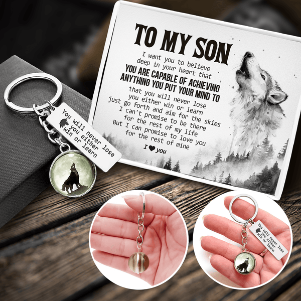 To My Son - Whenever You Feel Overwhelmed - Inspirational Keychain - A –  Voowow