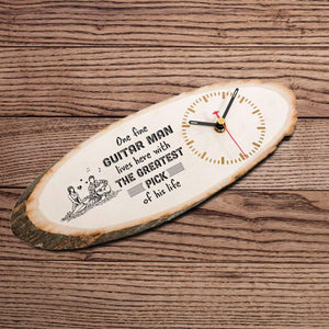 Wood Clock - To My Man - One Fine Guitar Man Lives Here With The Greatest Pick Of His Life - Gwi26013