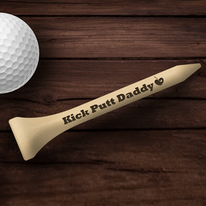 Wooden Golf Tee - Golf - To My Dad - You Are The Best Coach Of My Life - Gah18004