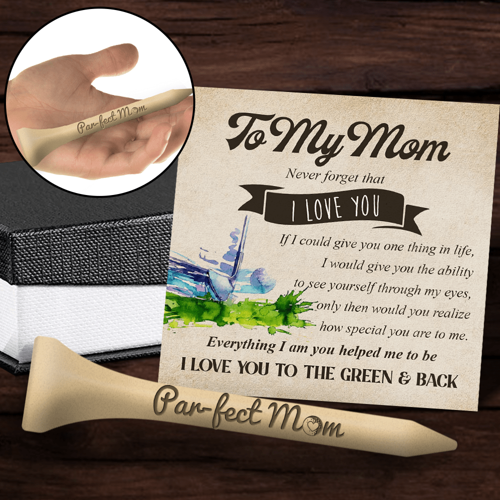 Wooden Golf Tee - Golf - To My Mom - How Special You Are To Me - Gah19004