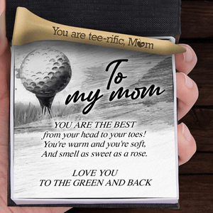 Wooden Golf Tee - Golf - To My Mom - You Are The Best - Gah19008
