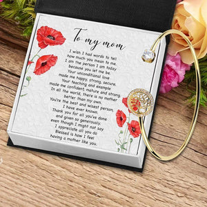 Yggdrasil Bracelet - Family - To My Mom - Blessed Is How I Feel Having A Mother Like You - Gbbd19018