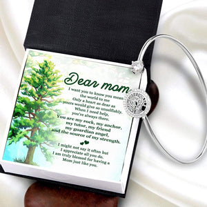 Yggdrasil Bracelet - Family - To My Mom - I Am Truly Blessed For Having A Mom Just Like You - Gbbd19009