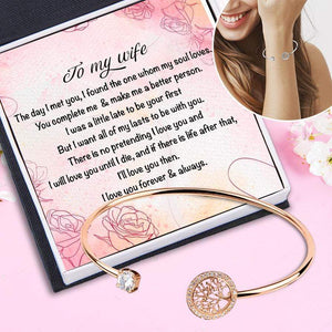 Yggdrasil Bracelet - Family - To My Wife - But I Want All Of My Lasts To Be With You - Gbbd15001
