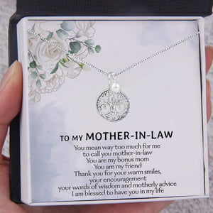 Yggdrasil Necklace - To My Mother-In-Law - You Mean Way Too Much For Me - Gnzp19001